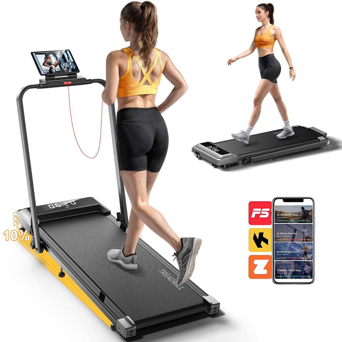 Foldable Treadmill with Incline E32428