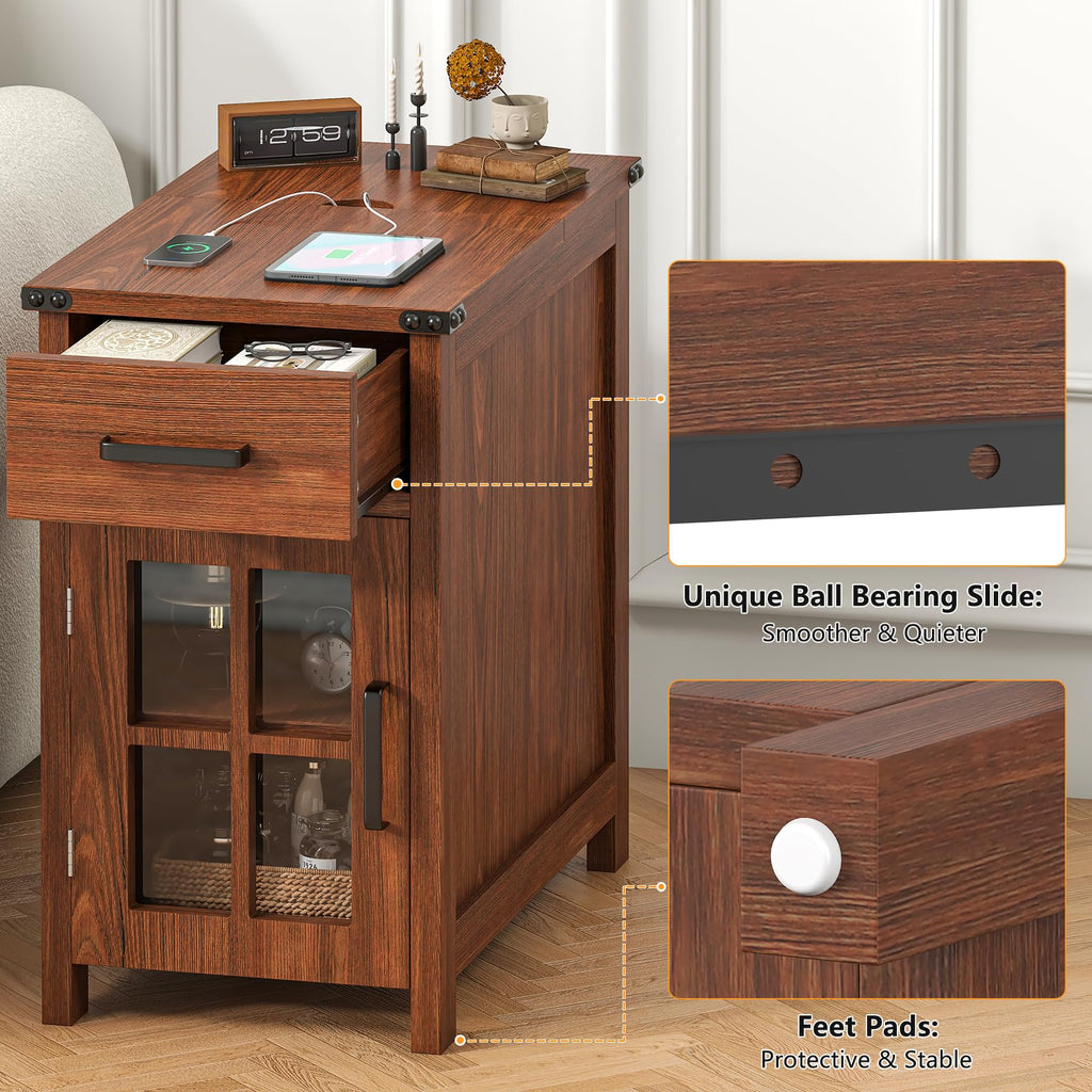 End Table with Charging Station O99510