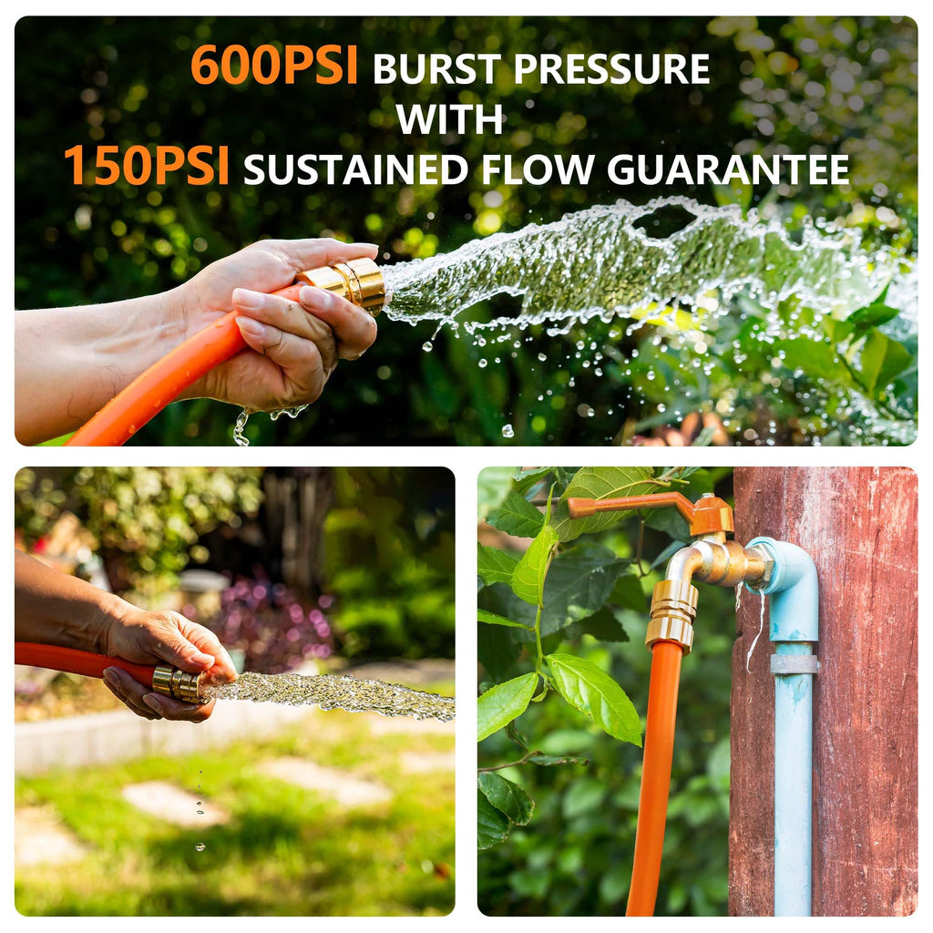 100ft x 5/8" All-weather Flexible Garden Hose T9894