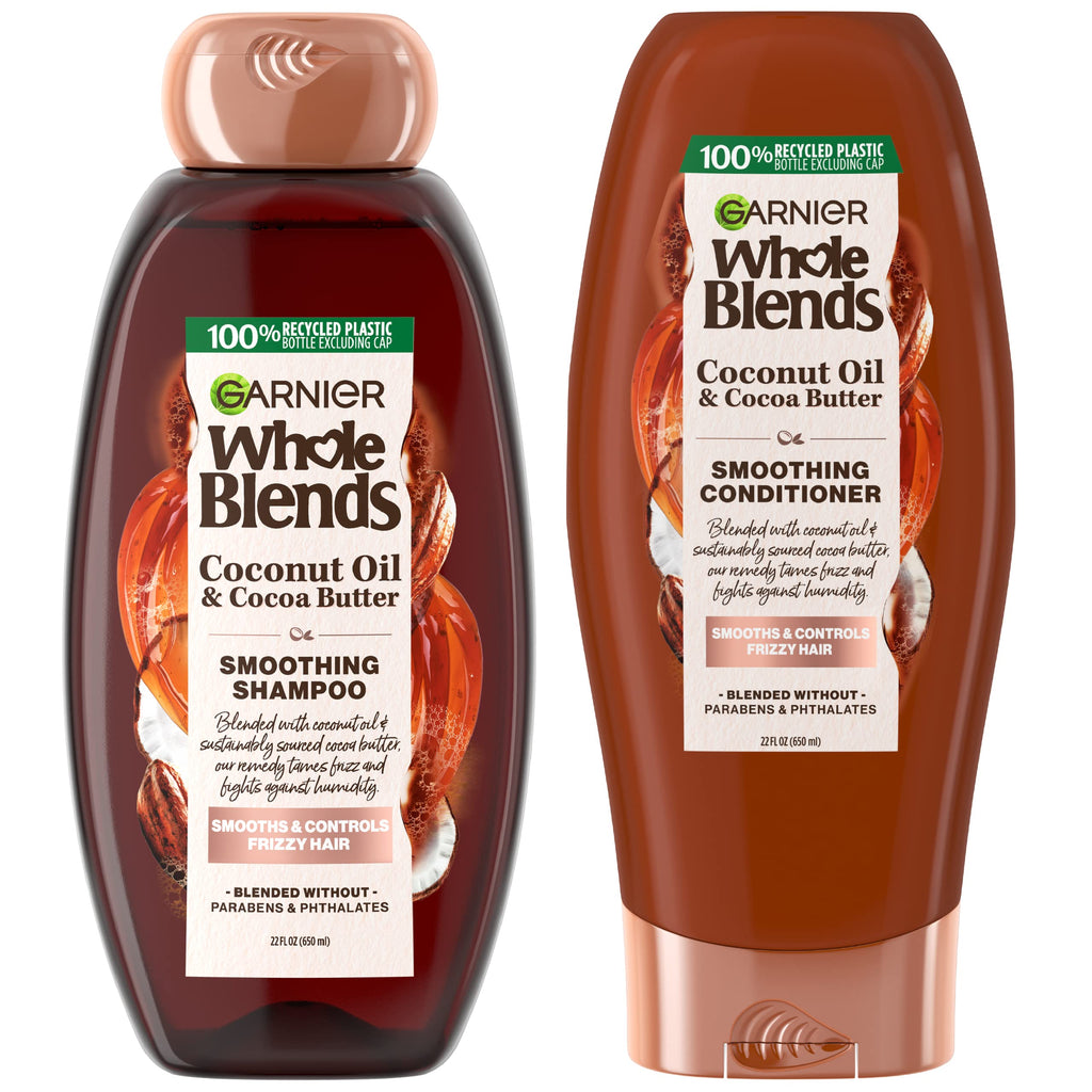 Smoothing Shampoo and Conditioner Set Coconut Oil Cocoa Butter 44 Fl Oz W82343