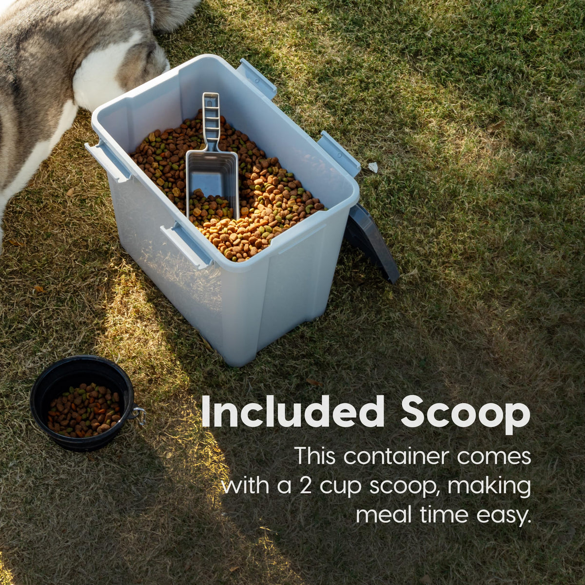 Dog Food Storage Container Up to 30 lbs D882