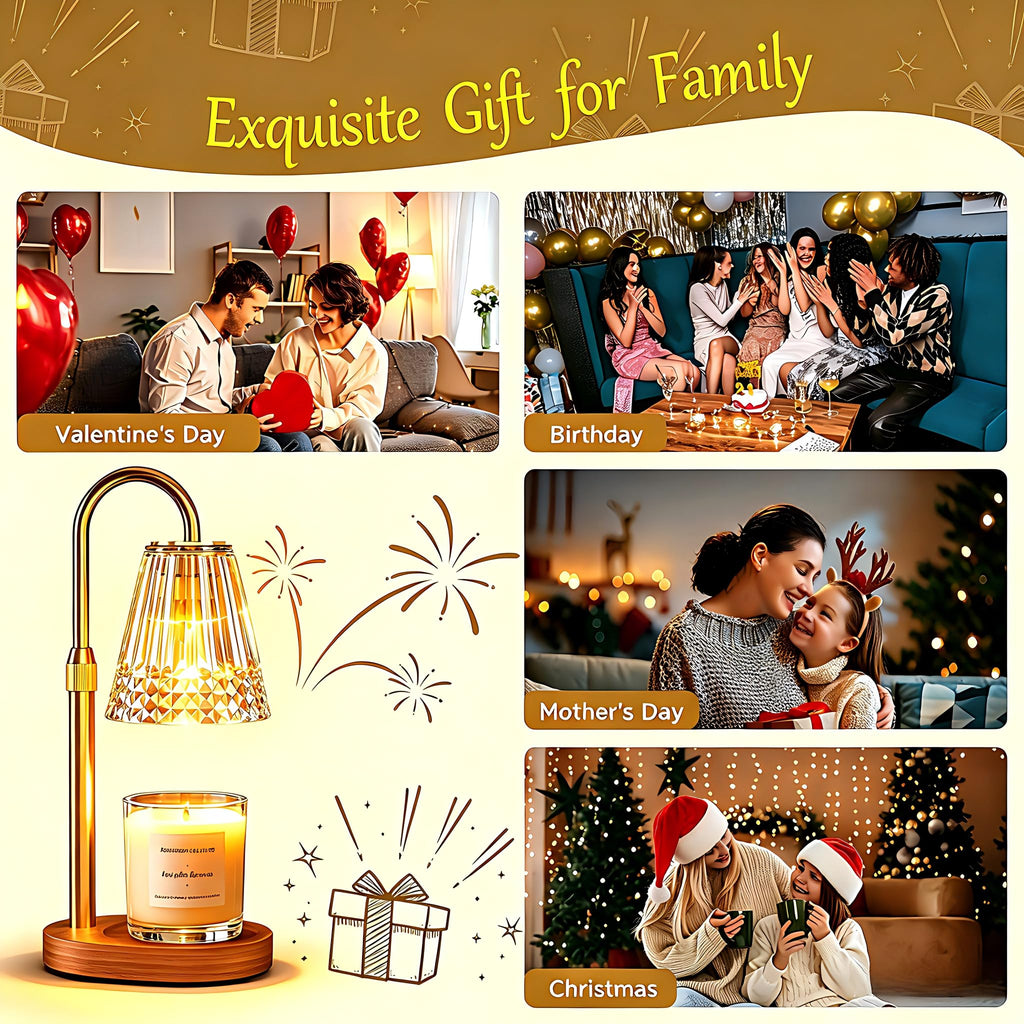 Candle Warmer Lamp with Timer & Dimmer V813206