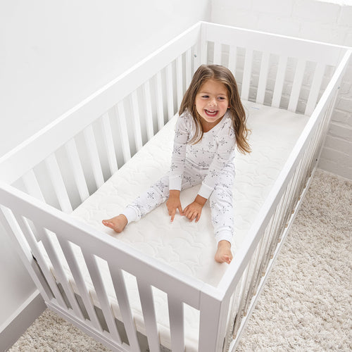 100% Breathable Dual Sided 2-Stage Crib & Toddler Mattress S355