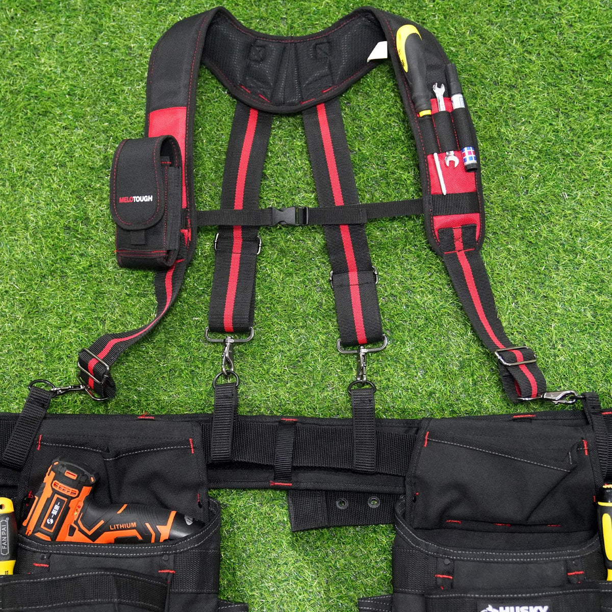 Tool Belt Suspenders with Foam Pads S661
